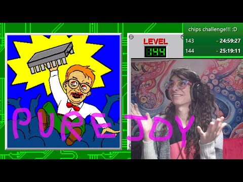 beating the game..? - chips challenge levels 142 through 144