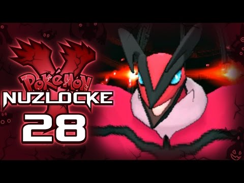 Pokemon Y Nuzlocke - Part 28 | "GYARADOS IS HACKED!" (VS Lysandre & Team Flare 3/3)