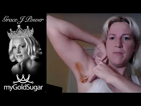 Underarms Sugaring with 2 Methods by Grace Power - Vadazzle.com