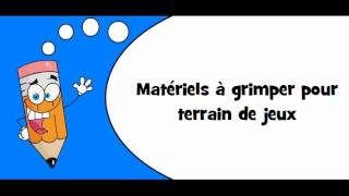 French phonics # Topic = Équipements pour terrain de jeux