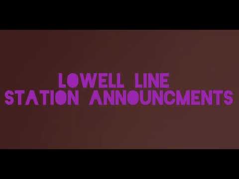 Commuter Rail Schedule Lowell