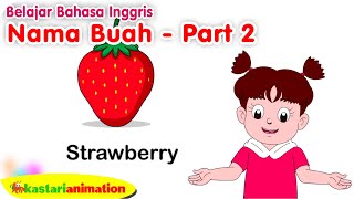 Download lagu BELAJAR BAHASA INGGRIS BUAH 2 Seri PAUD Diva Kasta... mp3