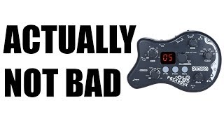 Video thumbnail for Ammoon Pockrock Test and Review - Guitar Multi FX Amp Simulator by Demonic Sweaters