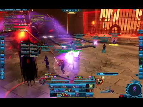 SWTOR: Dread Fortress Dread Master Brontes 8m Hard Mode- DPS PoV