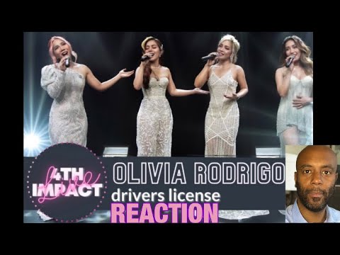 Olivia Rodrigo - drivers license | 4TH IMPACT LIVE | 🇬🇧 REACTION | #OliviaRodrigo #4thImpact