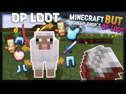 Insane Minecraft Sheep Shaving Hack for Op Loot!