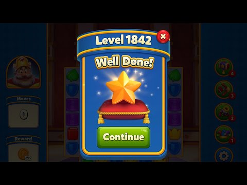 Royal Match - King Robert - Level 1842