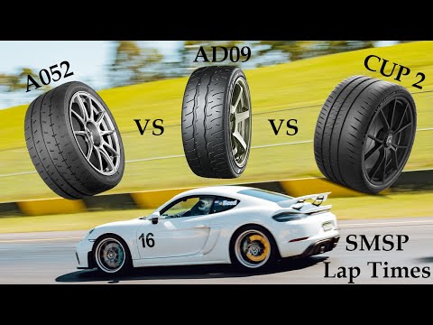 Yokohama A052 vs AD09 vs Michelin Cup 2 Review and Lap Times Compared