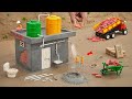 Diy Mini Bricks Toilet Construction With Water Supply Engineering Science Project Sanocreator