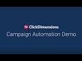 ClickDimensions Campaign Automation Demo
