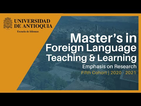 Master’s Program in Foreign Language Teaching and Learning