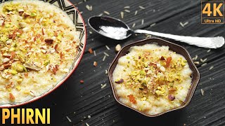 How to Make Phirni at Home - Eid Special Dessert Recipe - Phirni Recipe