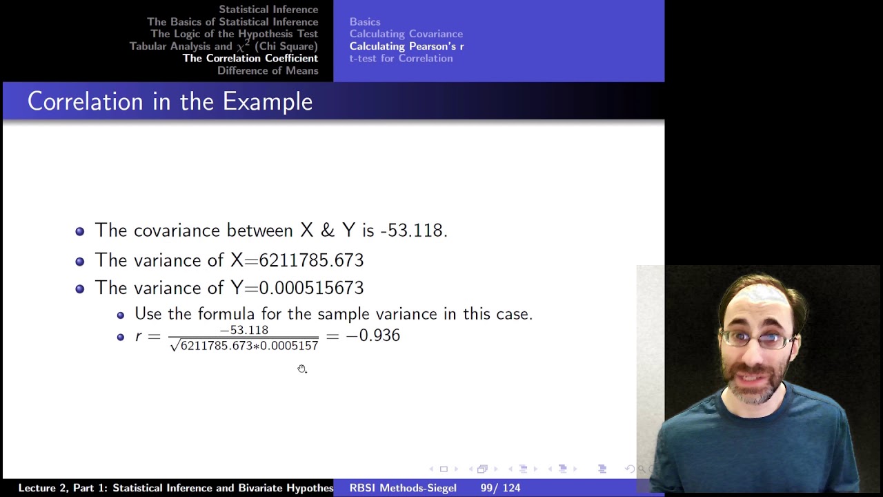 Intro to Empirical Methods Lecture 2, Module 7: Continuous Data and the Correlation Coefficient