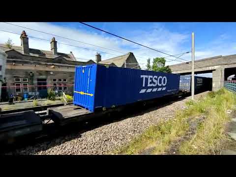 RMT Strike Day 1 Intermodal Freight DRS 88010 4Z75 Carnforth 21062022