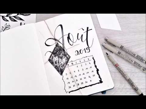 Diaporama Pages de Garde Bullet Journal 2019