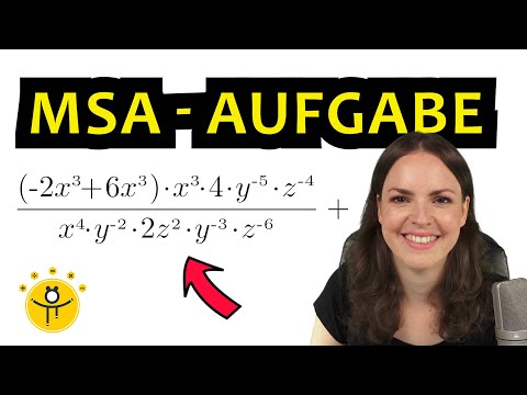 10. Klasse Mathe Prüfung – Terme vereinfachen