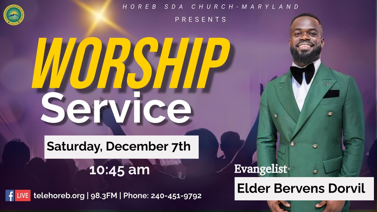Horeb Trilingual Worship Experience | Evangelist Elder Bergens Dorvil | 12/7/24