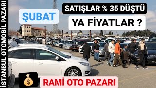 İKİNCİ EL ARAÇLARDA SATIŞLAR DÜŞTÜ / YA FİYATLAR / RAMİ OTO PAZARI / S