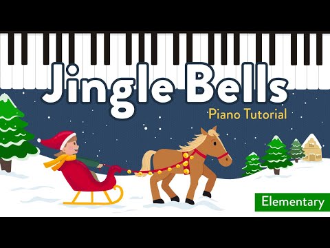 How to Play Jingle Bells on the Piano for Beginners w/ Easy Sheet Music