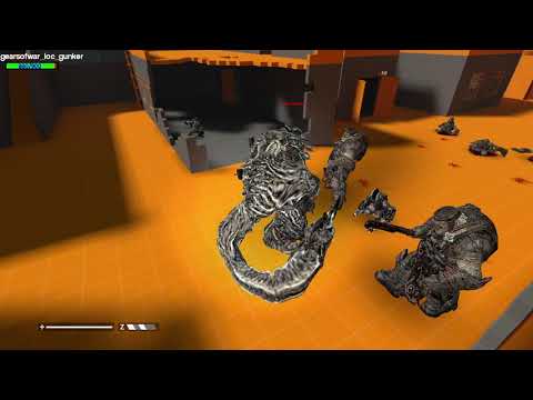 Gears of War SNPC Pack 2 Butchers & 4 Wretches Vs  Gunker & 3 Lambent Wretches