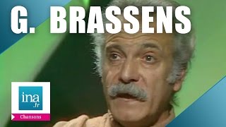 Georges BRASSENS "Embrasse-les tous" (live) - archive vidéo INA