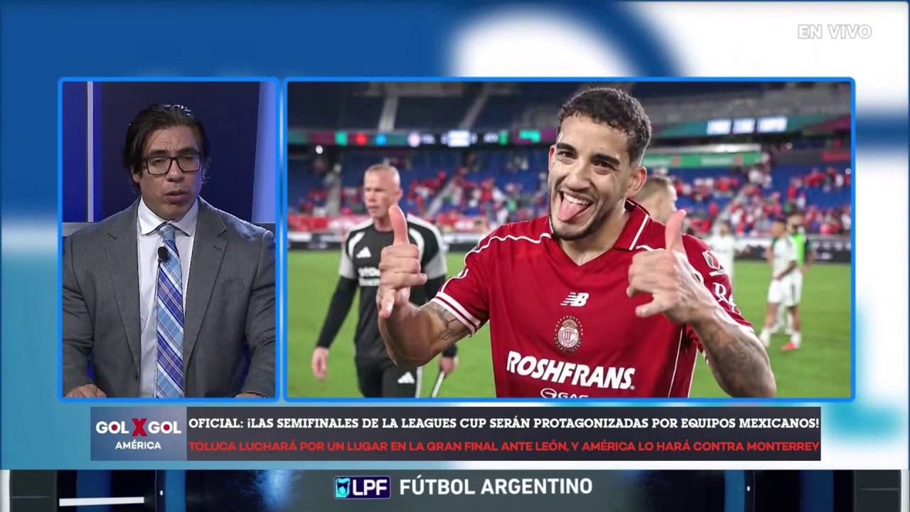 💪🏼 ¡TOLUCA Y AMÉRICA AVANZAN! | Los dos mexicanos jugarán las semifinales de Leagues Cup | GolXGol