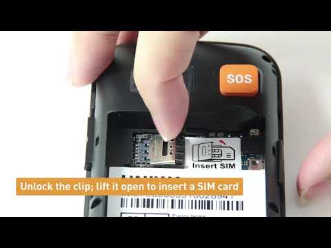 How to Install SIM Card Cover Of UNIWA V909T 4G Flip Senior Phone?