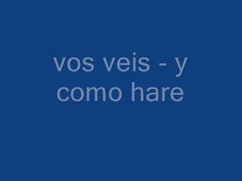 Y Como Haré - Voz Veis
