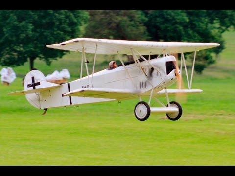 DAWN PATROL GIANT RC WW1 SCOUT / FIGHTERS AT WESTON PARK INTERNATIONAL AIRSHOW - 2016