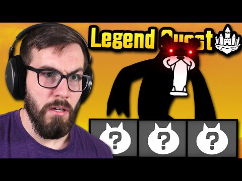 Legend Quest but I CAN'T PICK MY CATS! (Battle Cats)