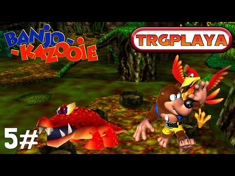 Banjo-Kazooie (N64) Walkthrough 100% - Part 5: BubbleGloop Swamp (1080p)