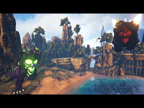 Space Godzilla VS. Super Godzilla! – ARK Survival Evolved (Animated Gameplay)