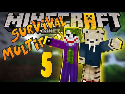CanPlay - We Share Minecraft PE Survival Multiplayer #5 Giant Monument and Map