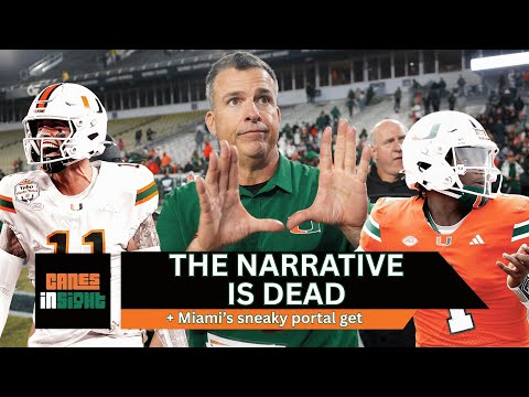 CanesInSight PM: The Mario Cristobal narrative is OVER! + Miami's SNEAKY GOOD portal get