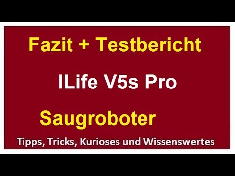 Fazit ILife Saugroboter V5s Pro mit Wischfunktion Staubsauger Roboter Praxistest