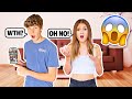 Reacting To My Crush's  iPhone CHALLENGE ** TRUTH REVEALED** 📱😱 ft. Sophie Fergi | Nathan Smith