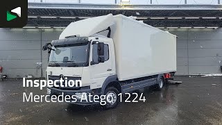 Camion furgone Mercedes-Benz Atego 1224 4X2 12tons 1500kg tailgate Automatic Euro 6 | Immagine 4 - Autoline