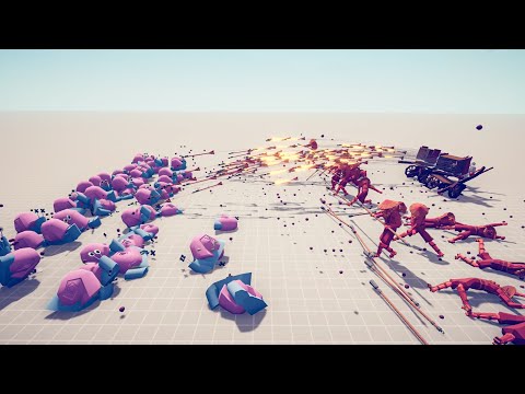 70X Gary The Snail vs Every Unit - Totally Accurate Battle Simulator TABS