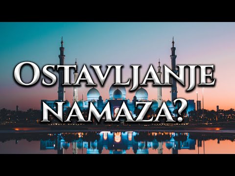 OSTAVLJANJE NAMAZA? - mr. Elvedin Pezić ᴴᴰ┇Tvoj podsjetnik
