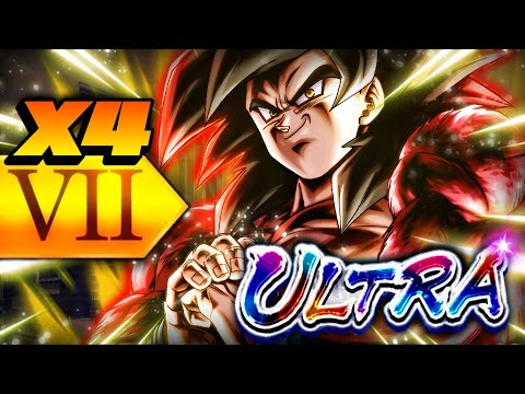 YOU CAN'T COMBO ANYMORE!! ULTRA SSJ4 Goku w/ 4x Zenkai Buffs! (Dragon Ball LEGENDS)