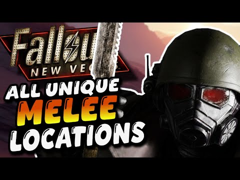 Every Unique Melee Weapon in Fallout New Vegas - Ranked by How Painful They Are to Get