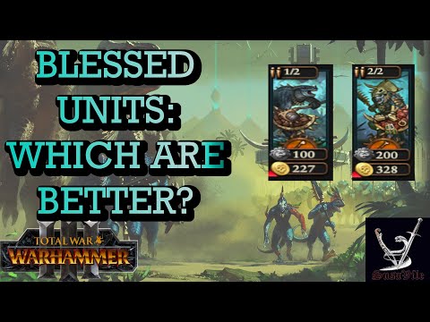 Which Lizardmen Blessed units are best? Test and analysis Patch 6.3.