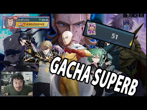 🔥🔥GACHA BANNER SUPERB RATE NYA GAK ADA AHLAQ [AMPUN BESTIE] - ONE PUNCH MAN The Strongest