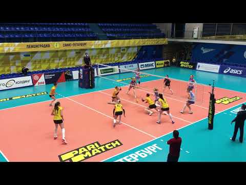 Volleyball. "Leningradka" St. Petersburg vs "Minchanka" Minsk. Episode