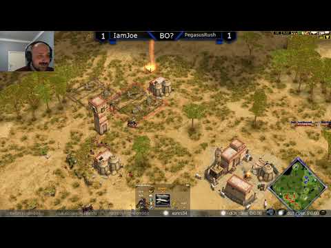 IamJoe (Set) vs PegasusRush (Zeus) - Age of Mythology: The Titans (Game 3)