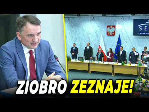 🔴ZIOBRO ZEZNAJE! KOMISJA ŚLEDCZA DS. WYKORZYSTYWANIA OPROGRAMOWANIA PEGASUS [NA ŻYWO]