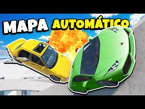 NO ENGINE and NO BRAKES on the BeamNG.drive Multiplayer ''AUTOMATIC'' MAP