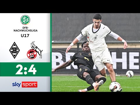 Rasante Achterbahnfahrt! | Borussia M'gladbach - 1. FC Köln | U17-DFB-Nachwuchsliga 2025/26