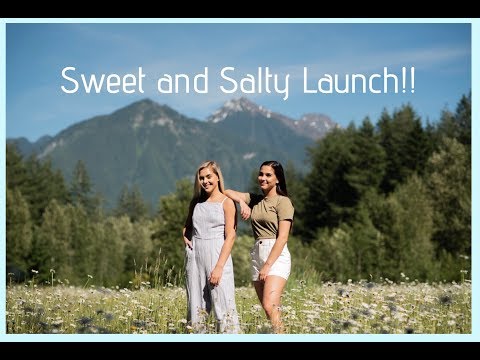 Sweet and Salty Launch!! and our Special Announcement!!
