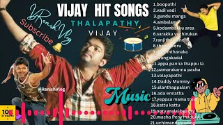 Thalapathy vijay mass kuthu songs ultimate dance hits vjrenishvlog thalapathyvijay vijay